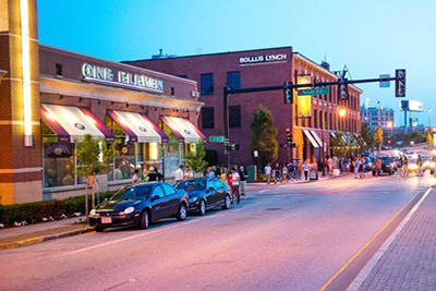 View of Shrewsbury Street Restaurants