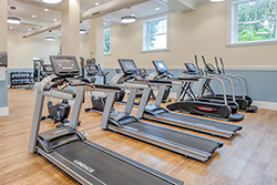 New Fitness Center with Treadmills