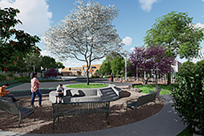 Computer Generated Example of a CoolPocket that Worcester Could Build