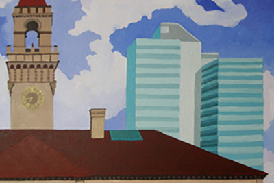 Worcester Clock Tower Art